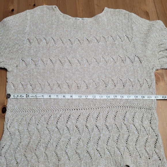 Coldwater Creek Multi-Stitch 3/4 Sleeve Sweater - Picture 11 of 11